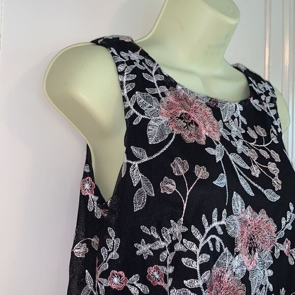 NWT Robbie Bee black embroidered summer dress - Picture 4 of 9